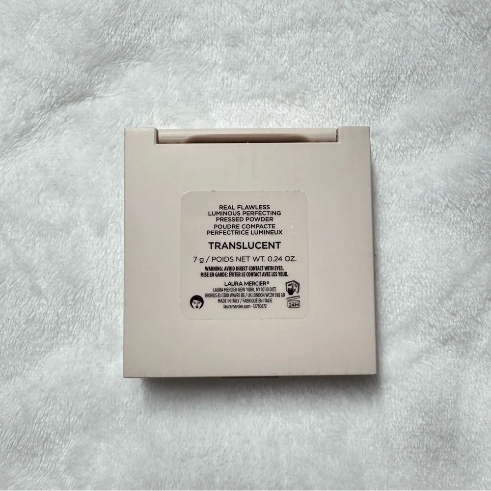 Laura Mercier Real Flawless Luminous Perfecting Pressed Powder - Translucent NIB